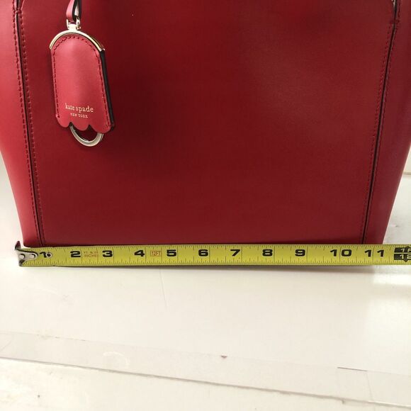 Kate Spade New York Small Red/Pink Tote - Picture 7 of 16